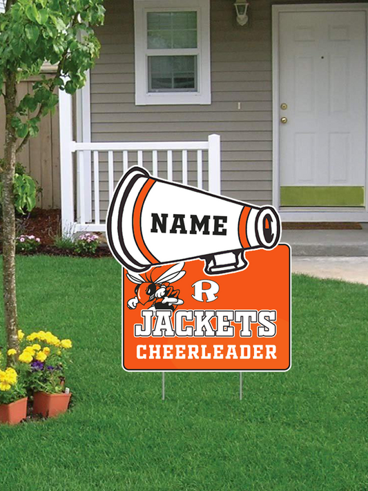 Rockwall Custom Cheer Yard Sign