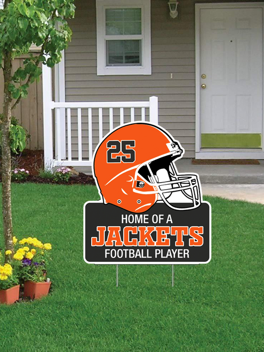 Rockwall Custom Football Yard Sign